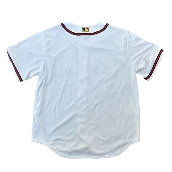 Atlanta‎ Braves 2021 World Series Champions Nike Jersey White XL - Picture 2 of 5